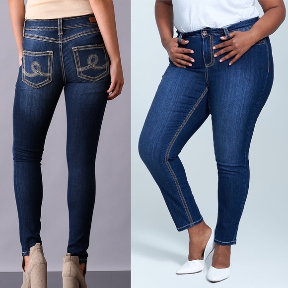 Seven7 Skinny Jeans, size 14W - Picture 2 of 7